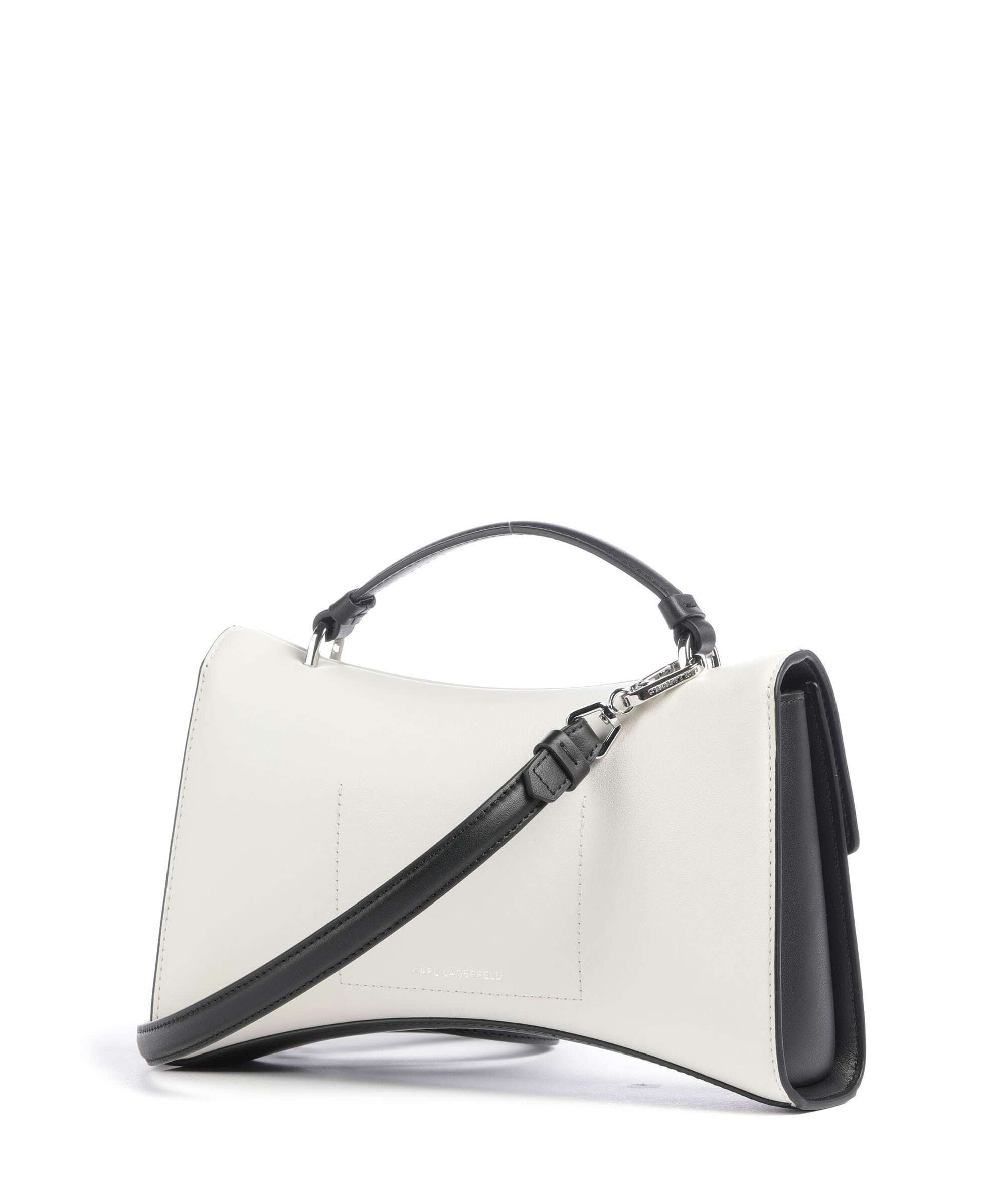 Karl Lagerfeld K/Autograph Twist Crossbody bag black/white