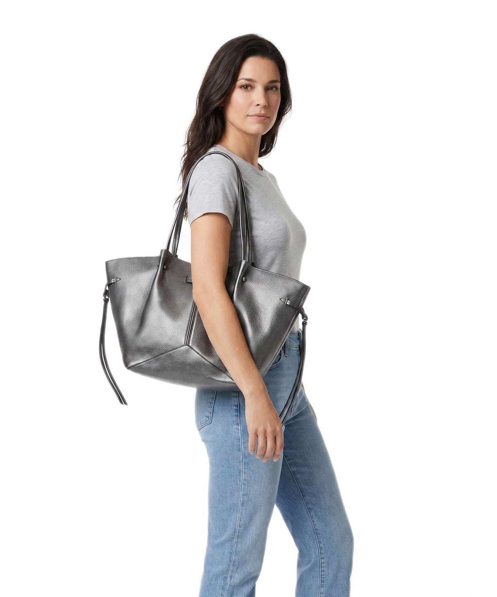 Karl Lagerfeld K/Pierced Medium Tote bag gunmetal