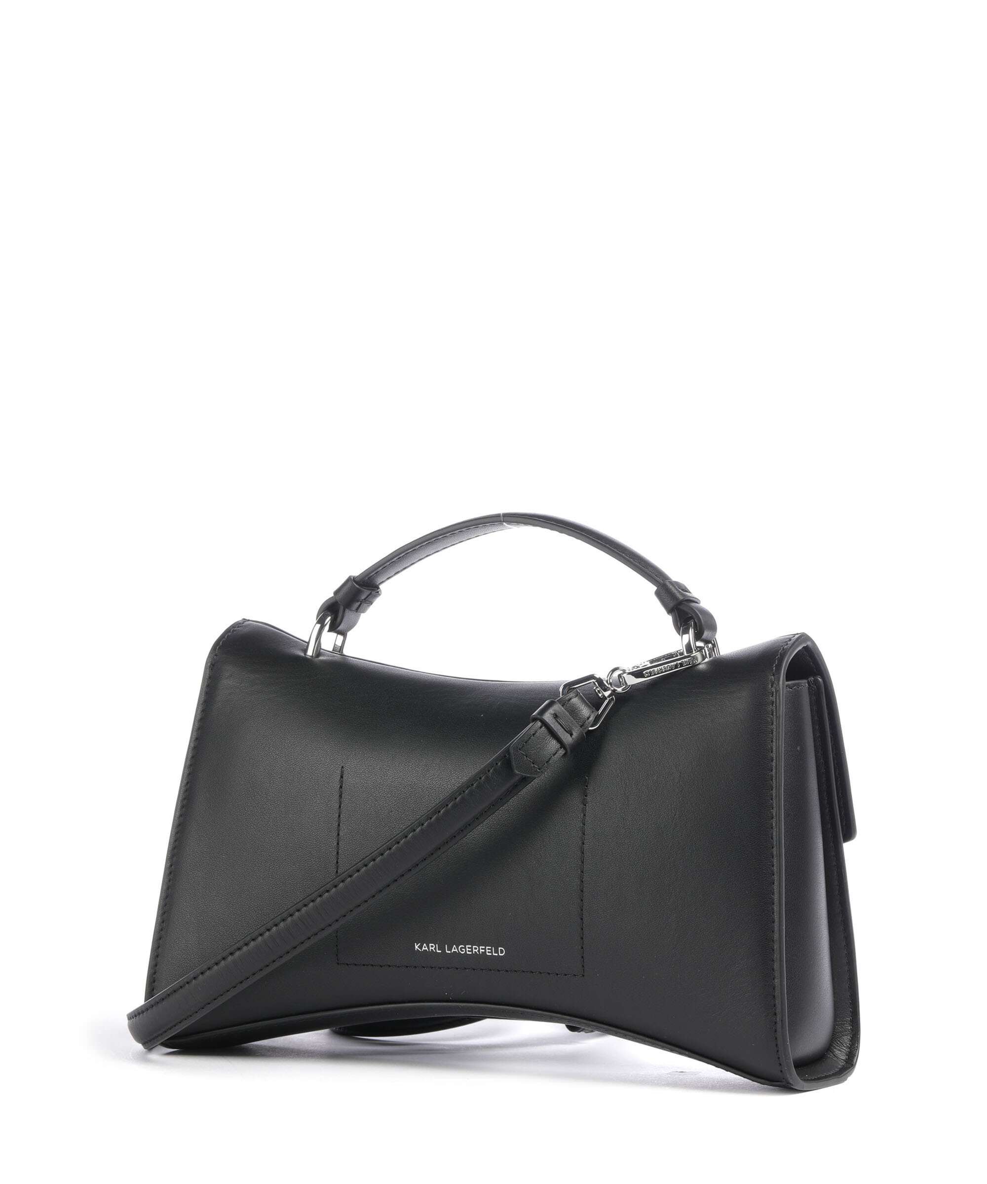 Karl Lagerfeld K/Autograph Twist Crossbody bag black embellishment
