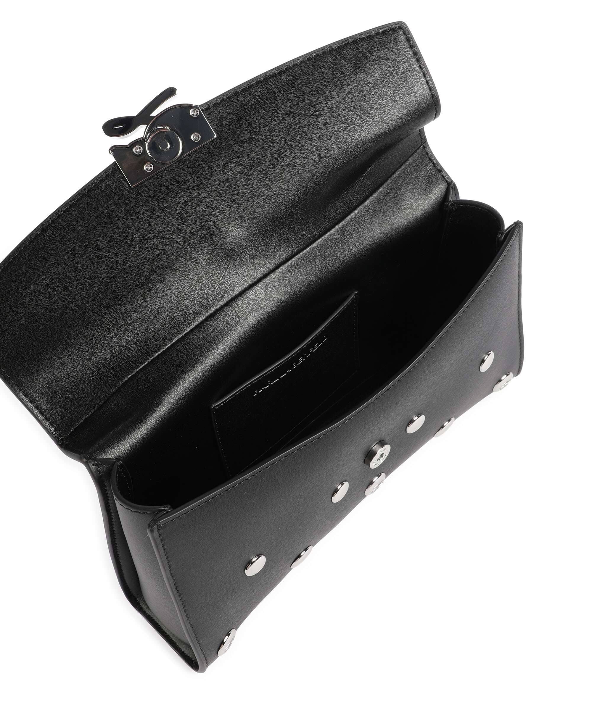 Karl Lagerfeld K/Autograph Twist Crossbody bag black embellishment