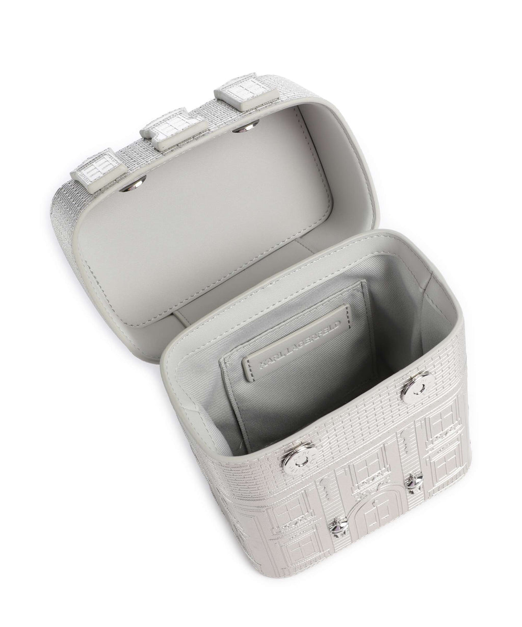 Karl Lagerfeld K/Rue St Guillaume Crossbody bag silver
