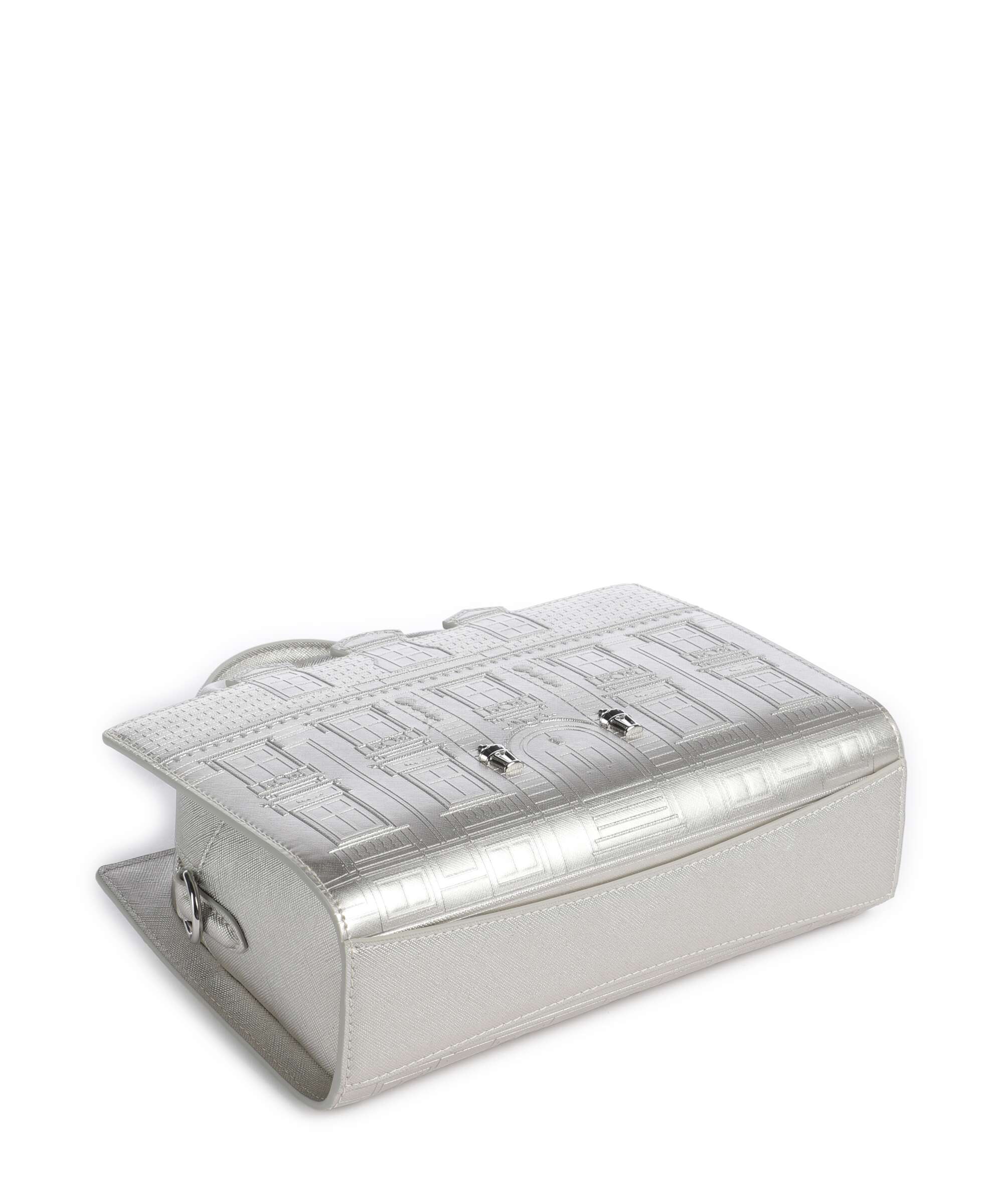 Karl Lagerfeld K/Rue St Guillaume Handbag silver