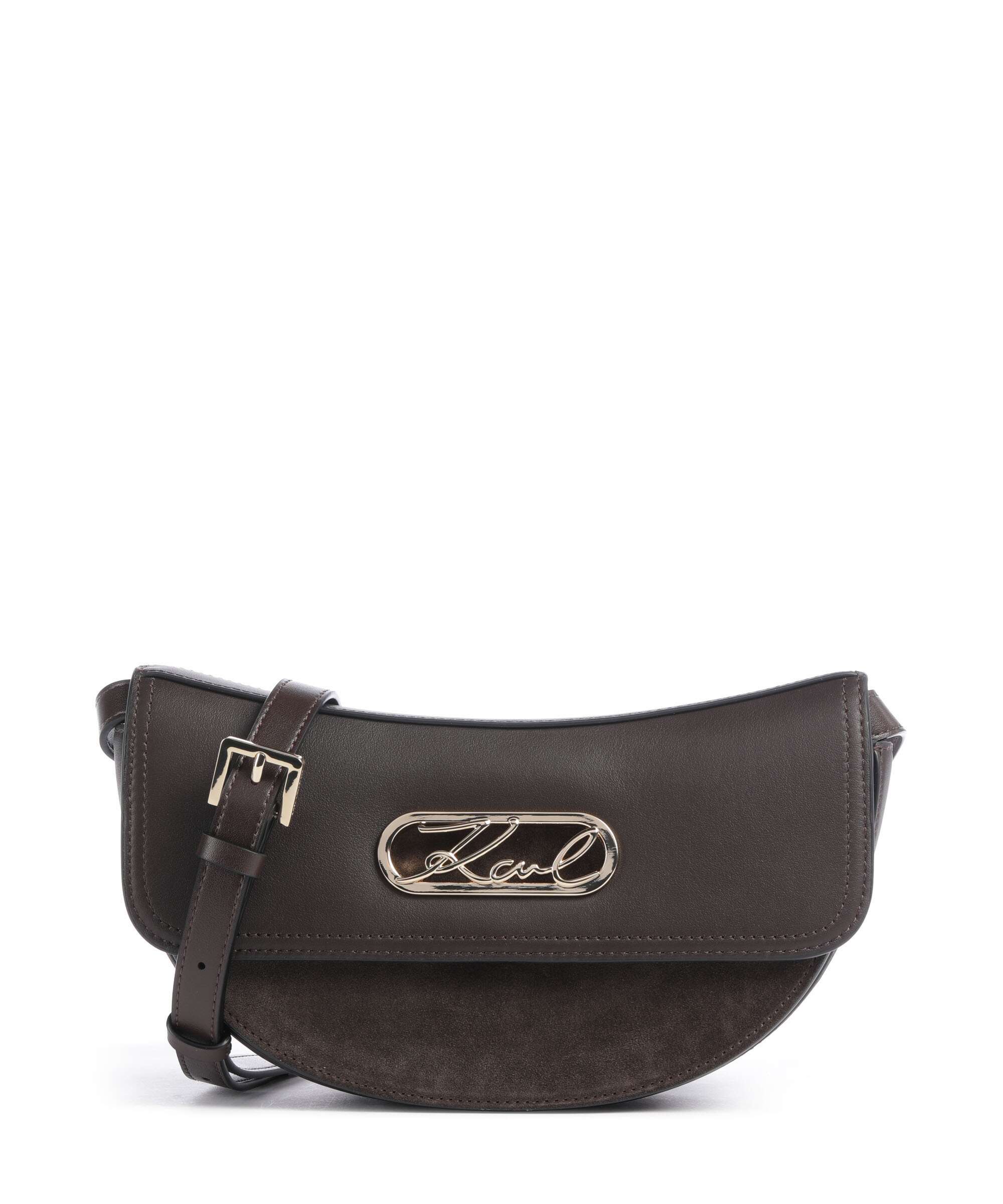 Karl Lagerfeld K/Signature Crossbody bag tobacco