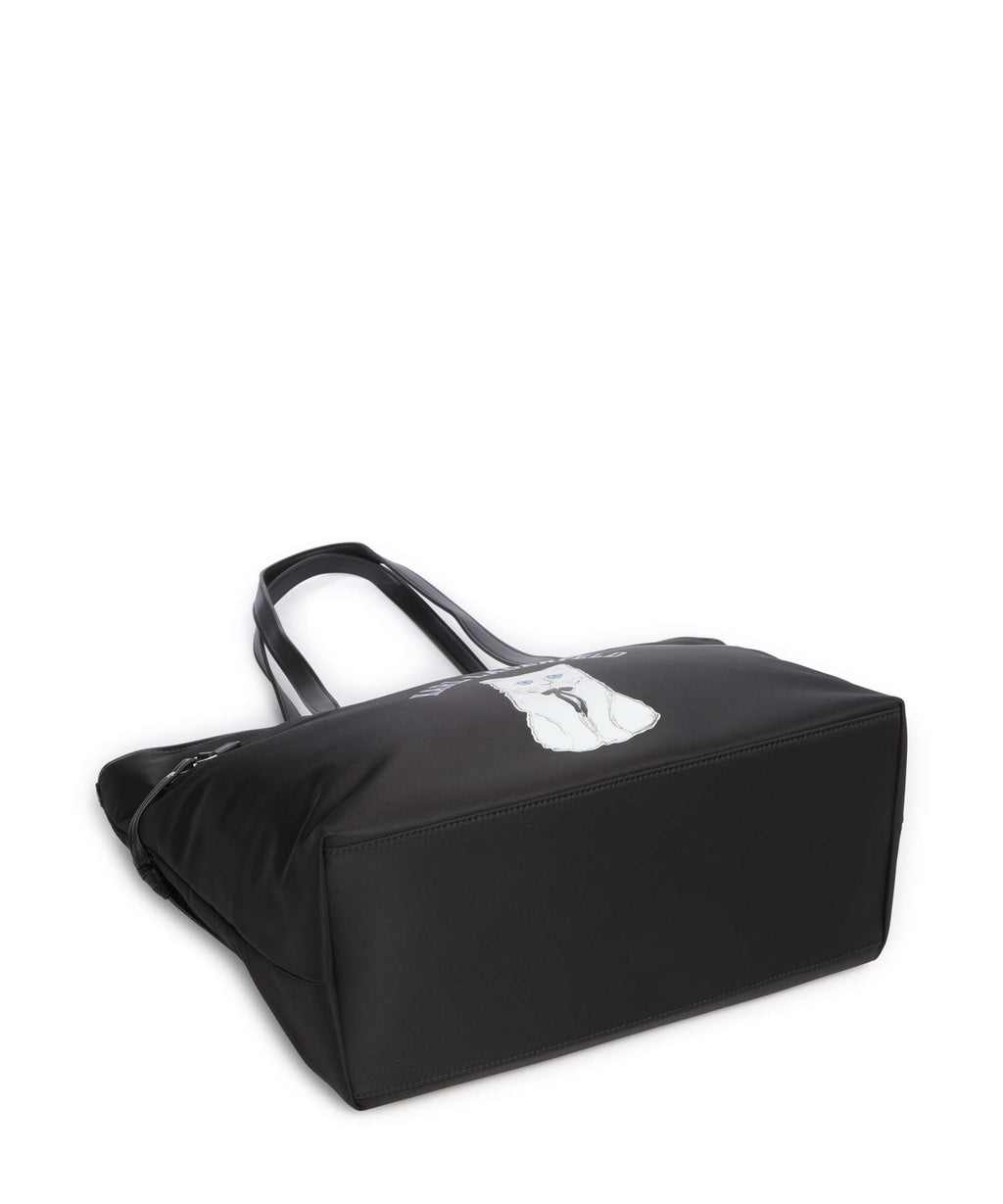 Karl Lagerfeld Ikon Choupette Tote bag black