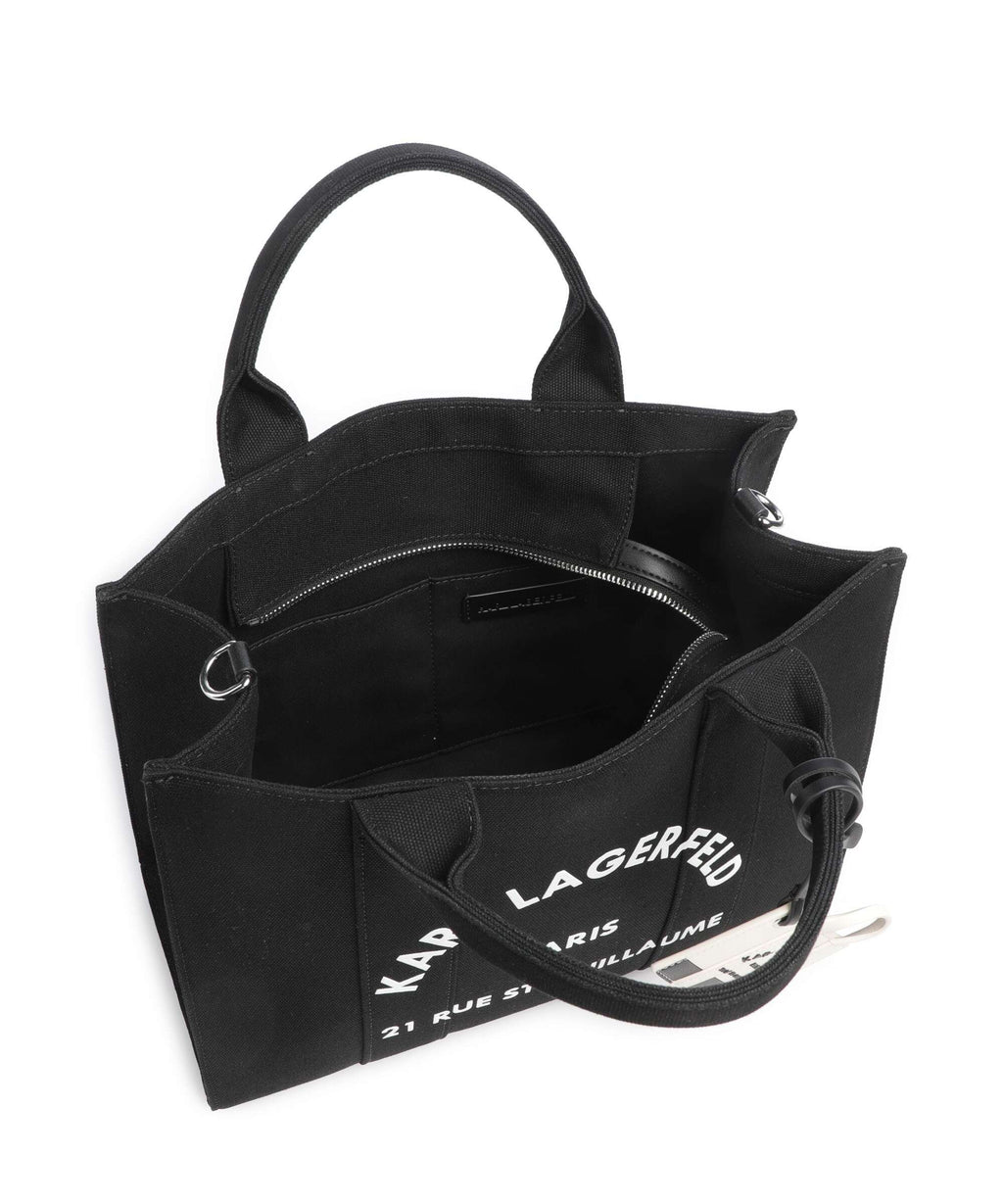 Karl Lagerfeld K/Rue St Guillaume Medium Handbag black