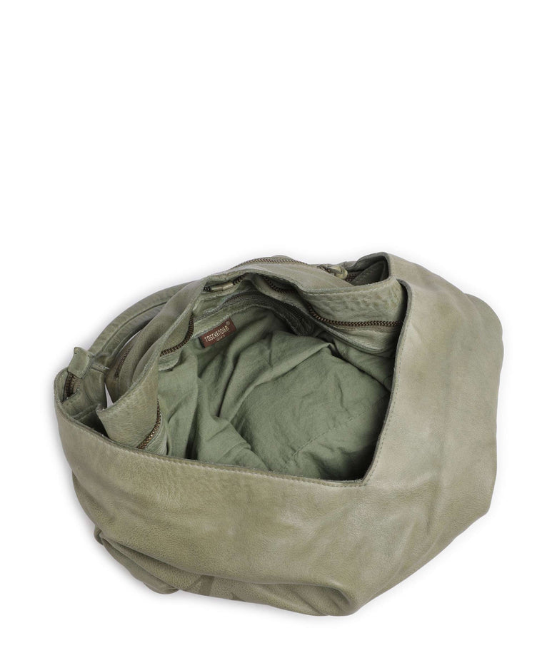 Taschendieb Wien Freundgasse 1 Tote bag green leaf