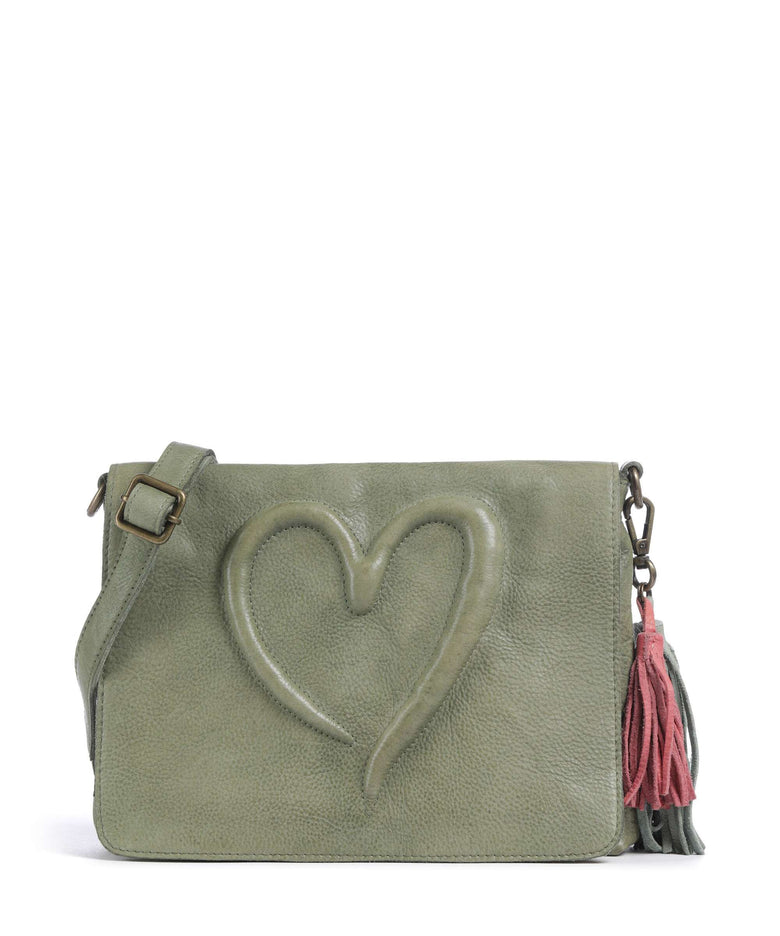 Taschendieb Wien Herzweg 3 Crossbody bag green leaf