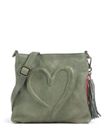 Taschendieb Wien Herzweg 4 Torba przez ramię green leaf