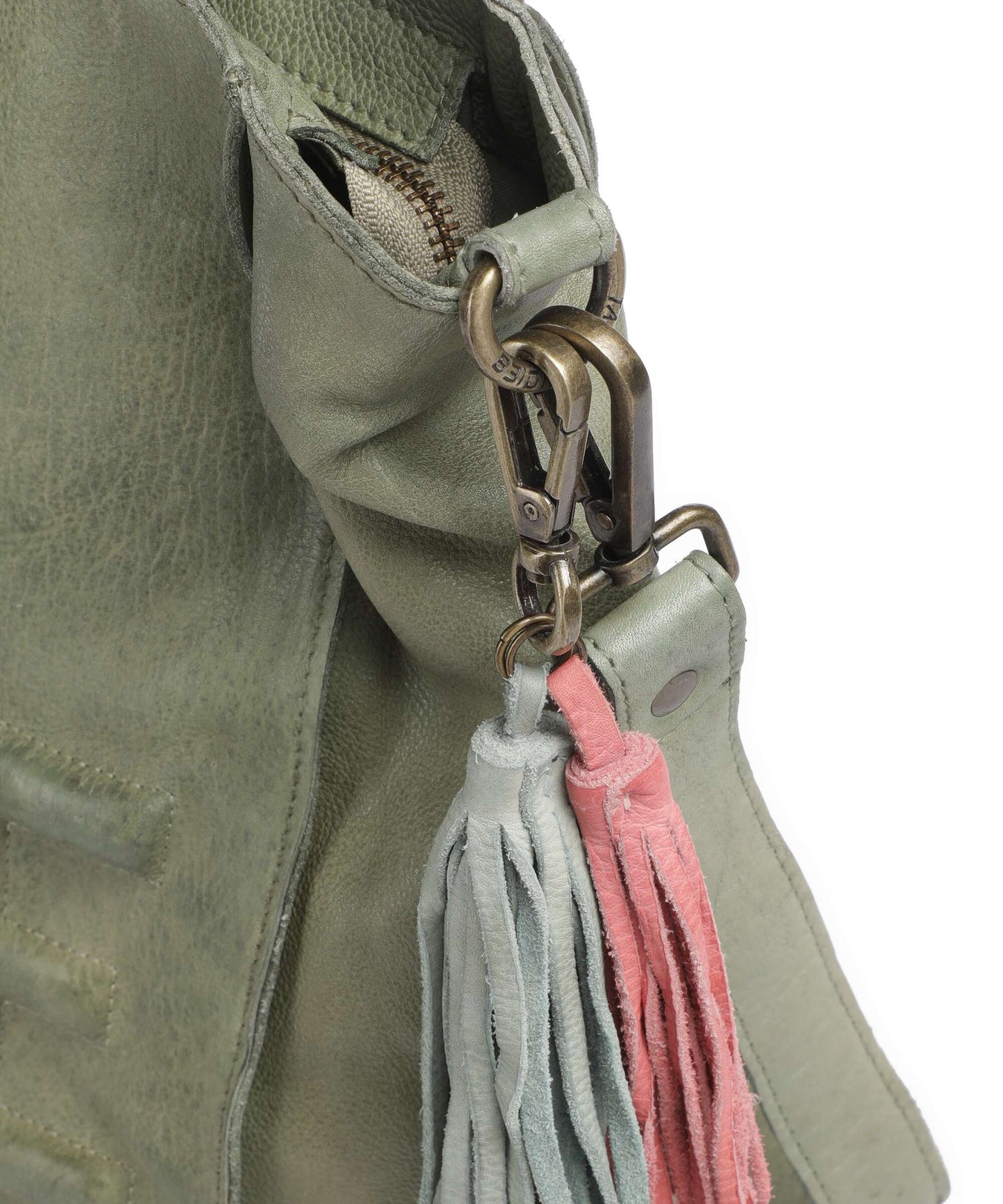 Taschendieb Wien Paoliweg 1 Tote bag green leaf