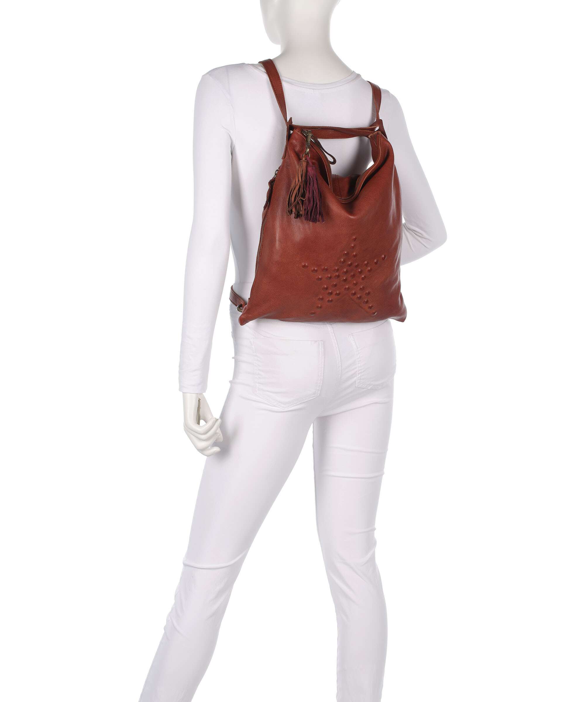 Taschendieb Wien Sternbergstrasse 4 Backpack bag brown brandy
