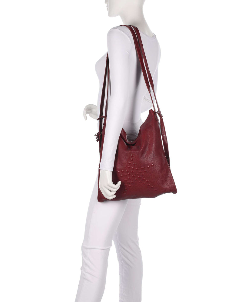 Taschendieb Wien Sternbergstraße 4 Backpack bag red burgundy