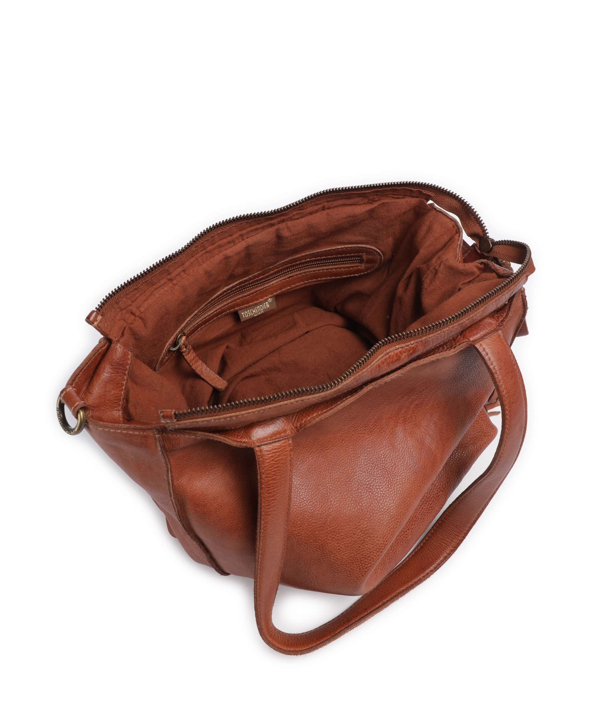 Taschendieb Wien Kaiserstrasse 21 Tote bag cognac