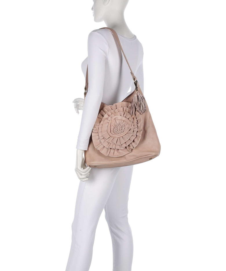 Taschendieb Wien Rosenhügelstrasse 1 Hobo bag linen rose