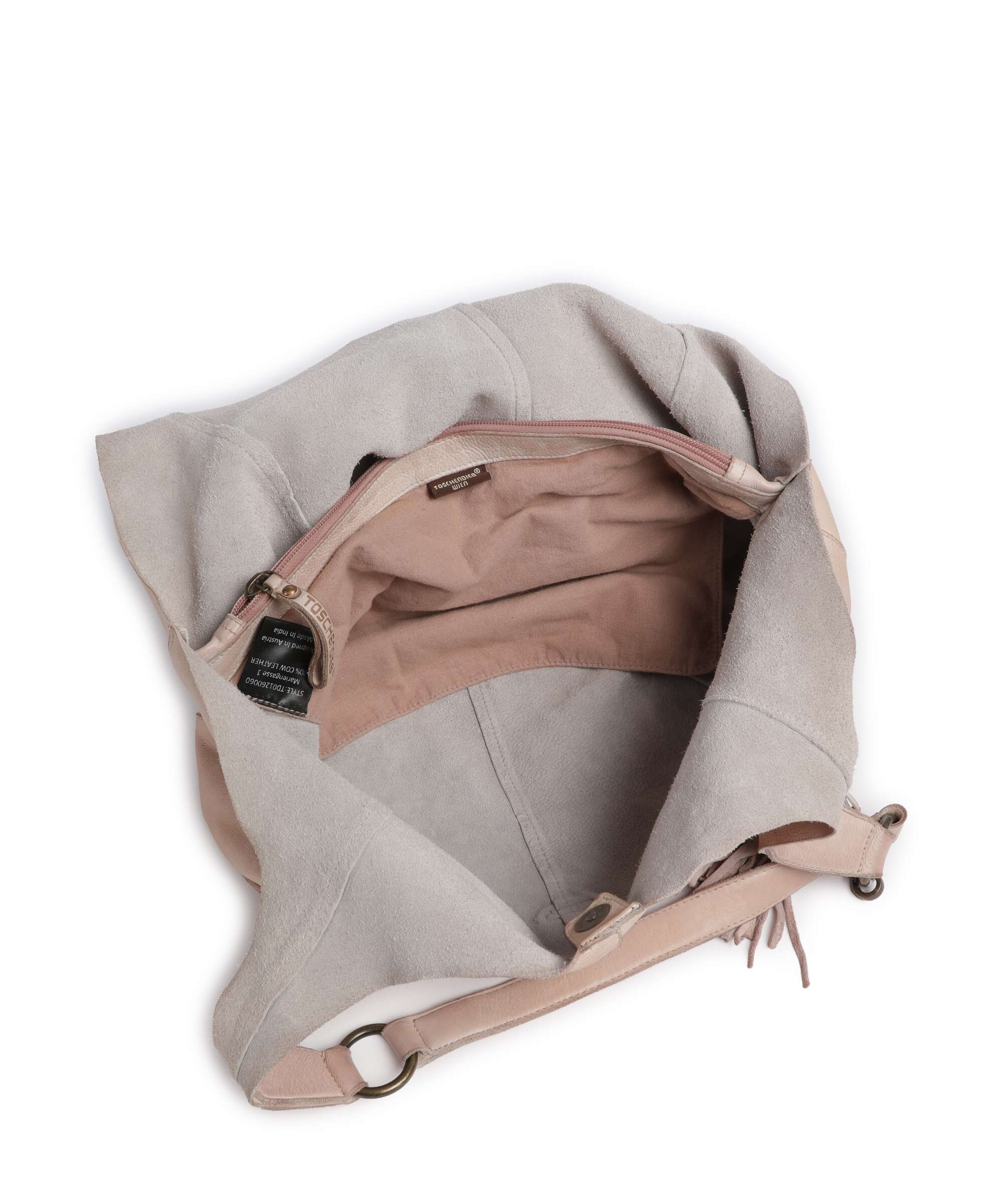 Taschendieb Wien Mariengasse 1 Hobo bag linen rose