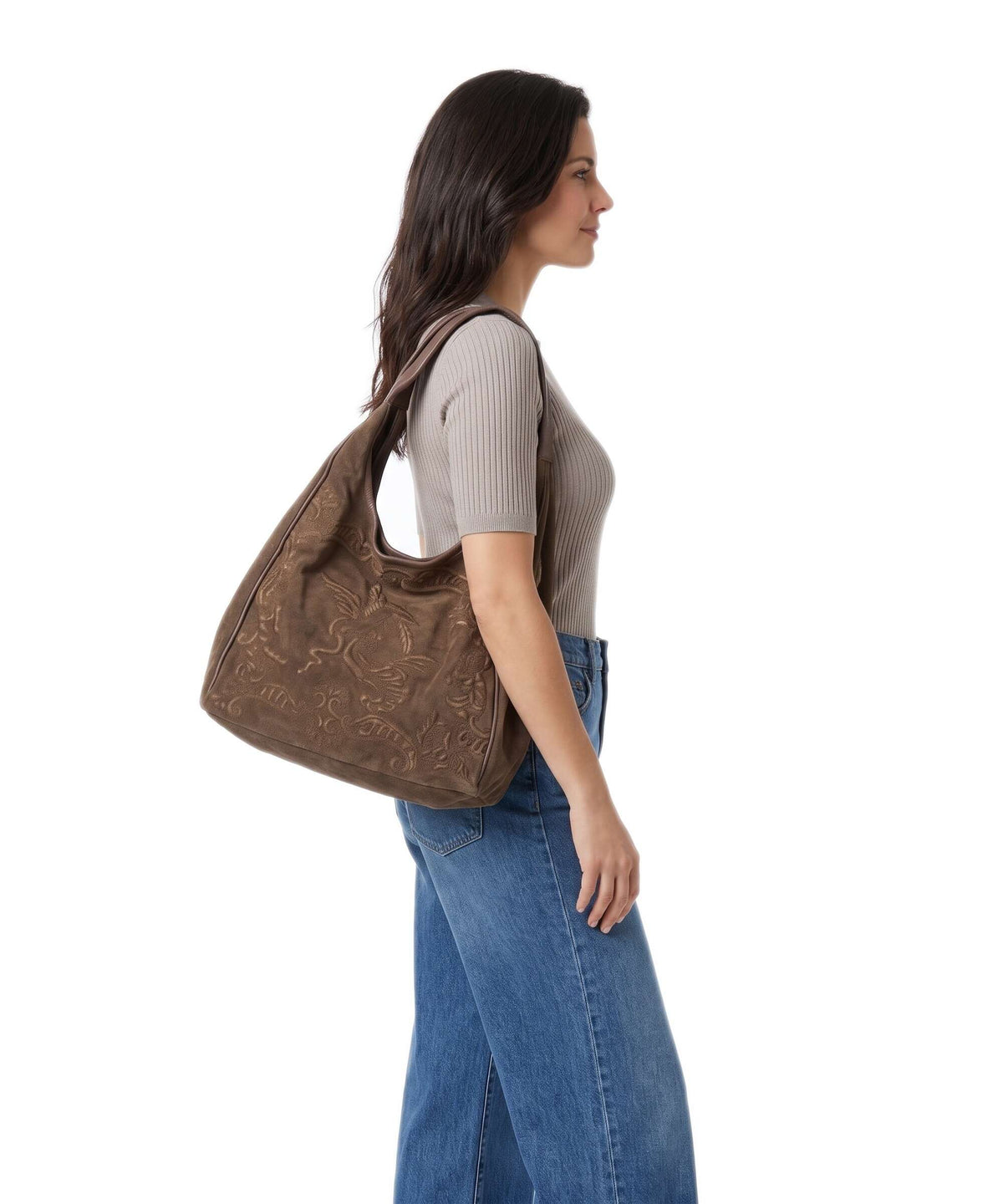 Taschendieb Wien Bäckerstrasse 3 Hobo bag cappucino