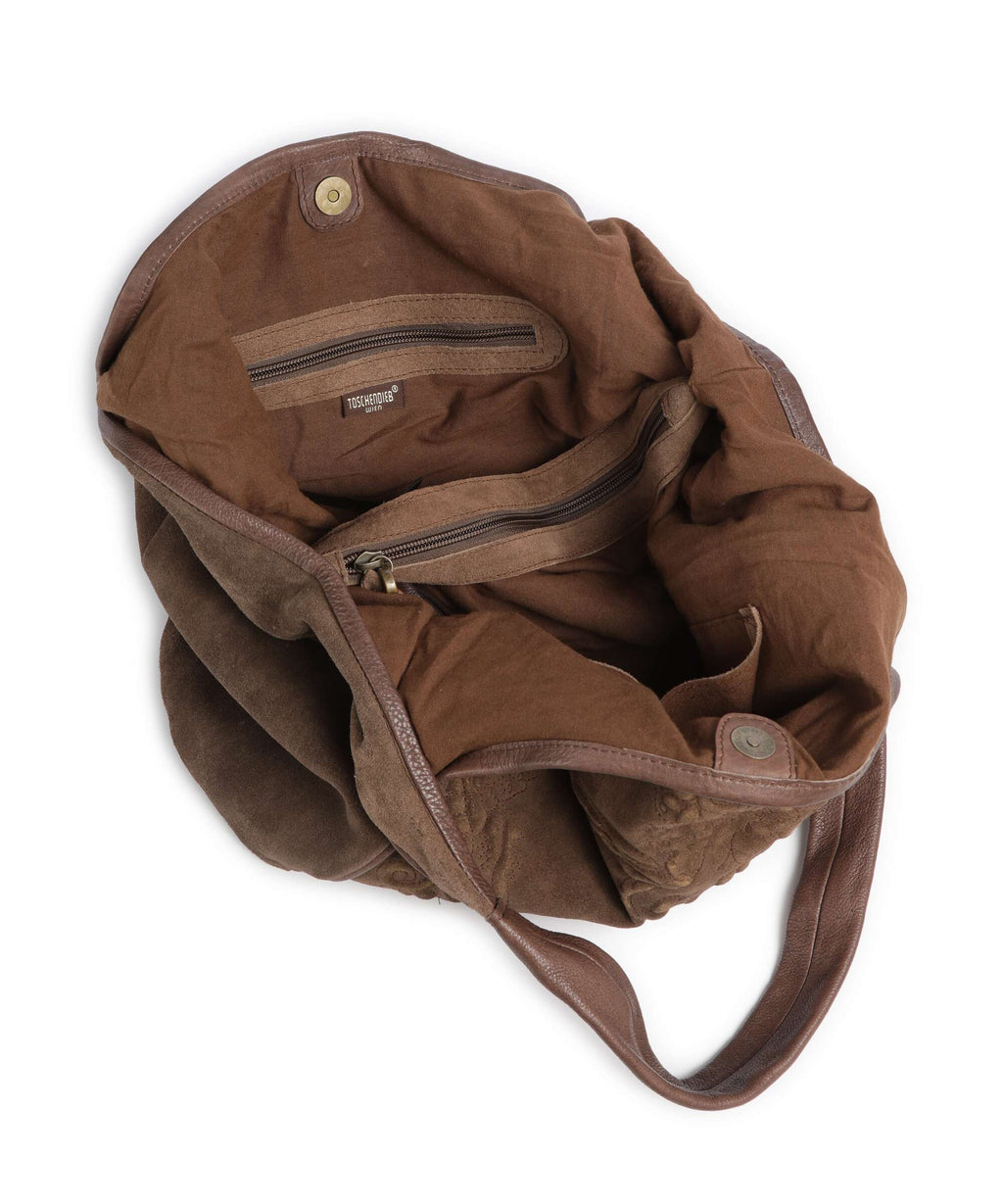 Taschendieb Wien Bäckerstrasse 3 Hobo bag cappucino